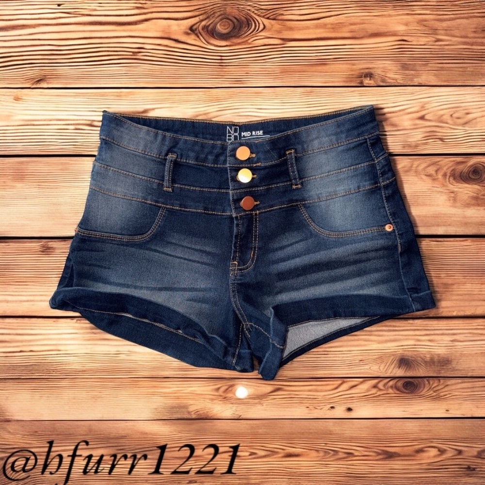NOBO MID RISE JEAN SHORTS SIZE 13